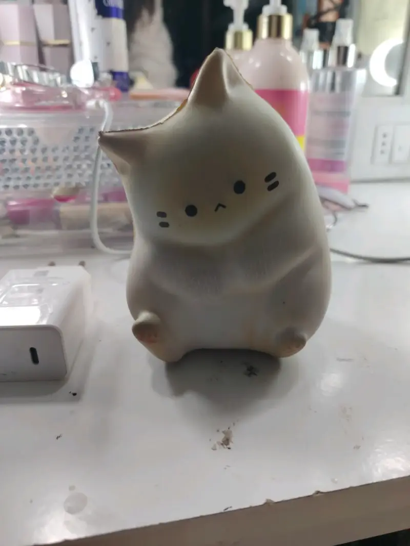 Figura decorativa de gato