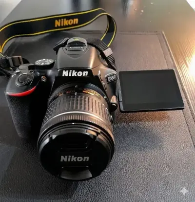 Cámara Nikon D5600 en buen estado - miniatura 1