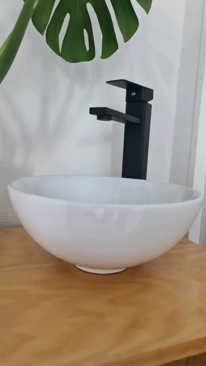 Vanitorio de madera doble madera de pino - 3