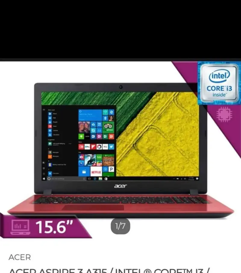 Lapto ACER INTEL CORE 3 - 3