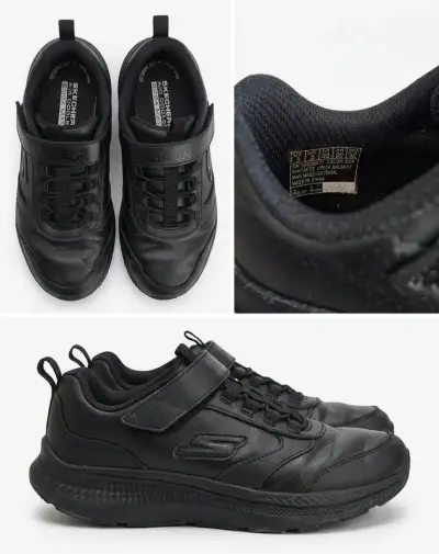 Zapatillas negras 30- Skechers GoRun - miniatura 1