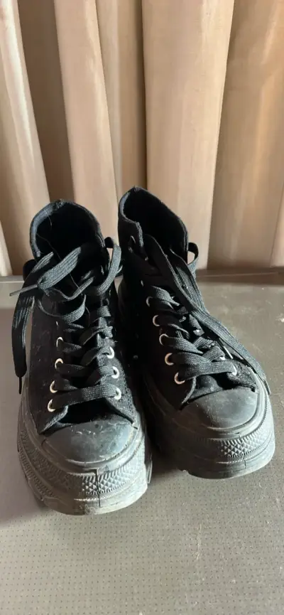 Botines negros con plataforma - miniatura 5