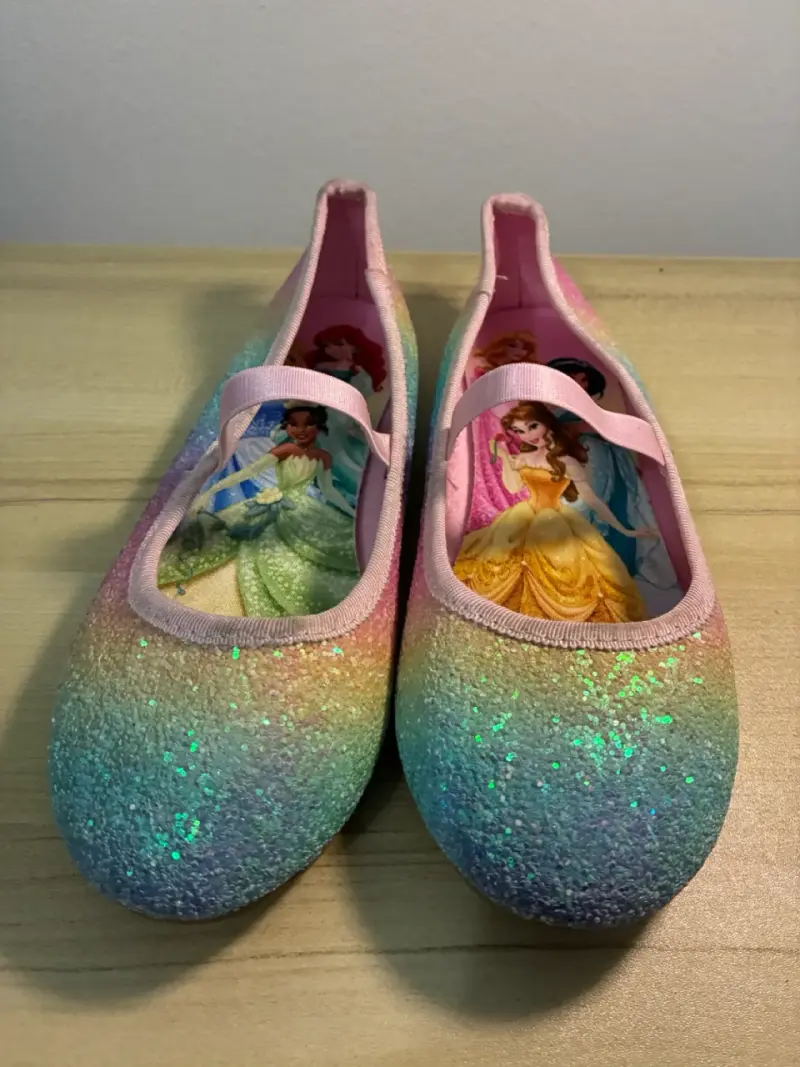 Zapatillas glitter princesas Disney - 1
