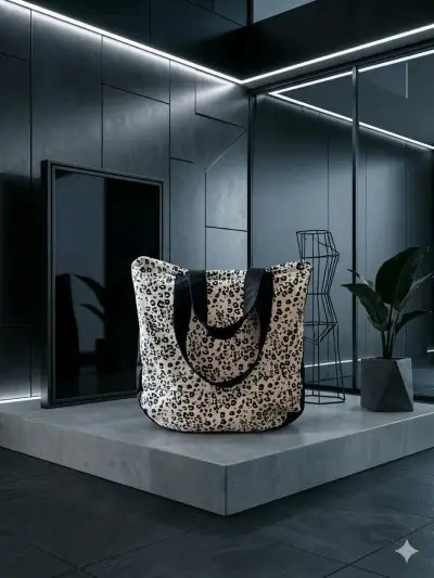 Bolso tote animal print - miniatura 1