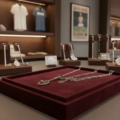 Cadena Plata con 2 medallas de raqueta - miniatura 4