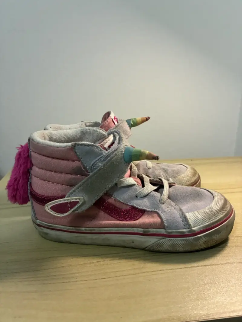Zapatillas Vans rosas usadas - 2