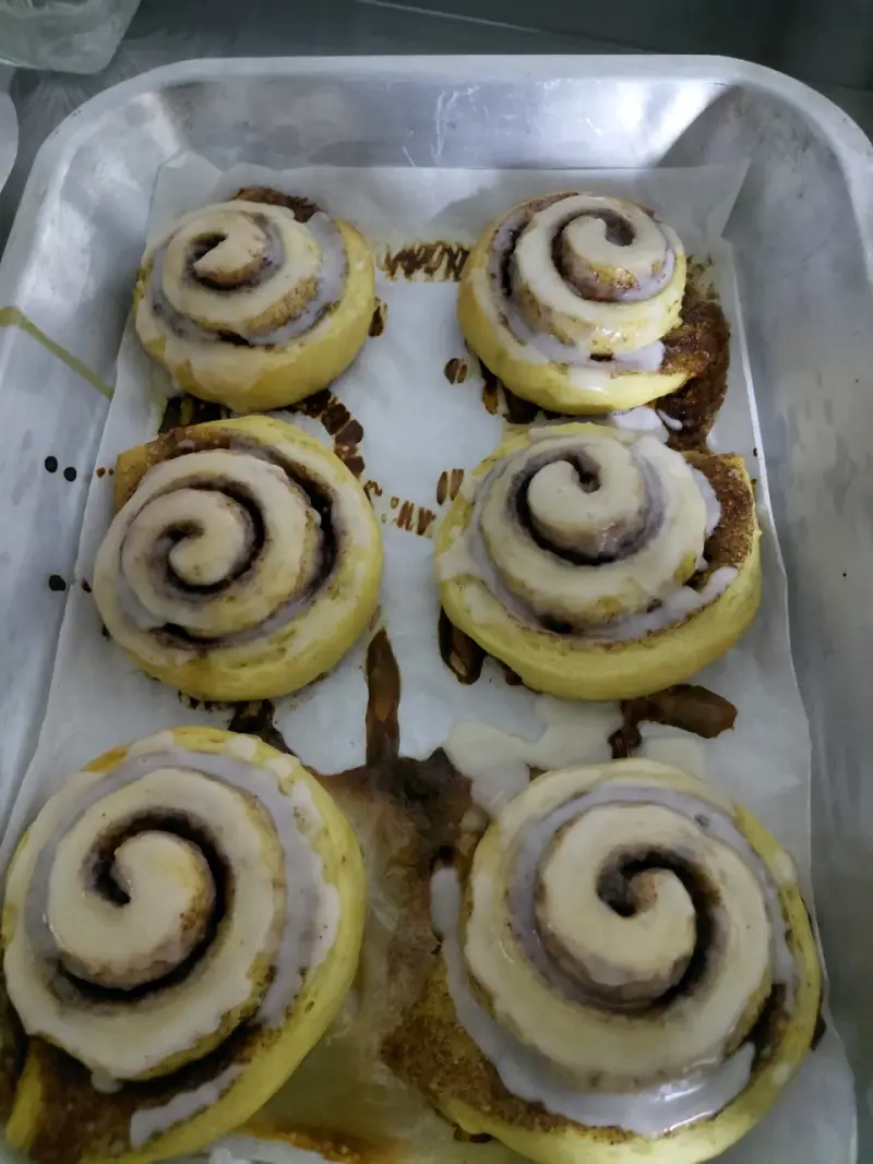 Rollos de canela caseros