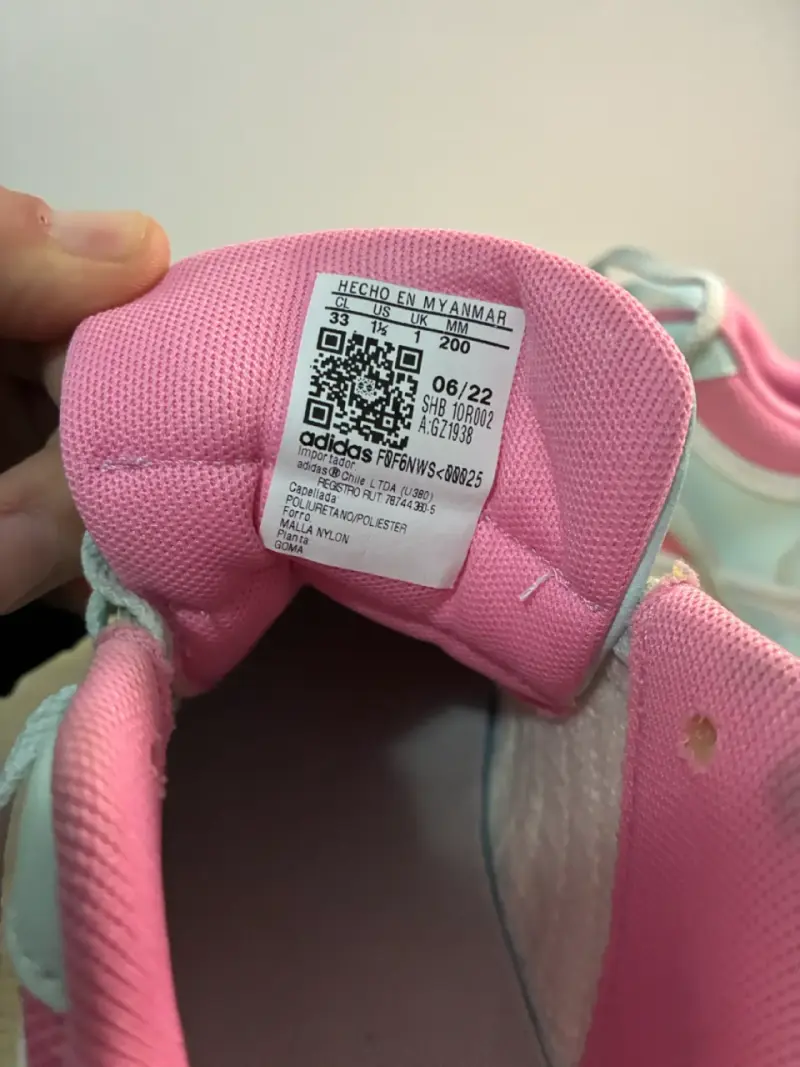 Zapatillas deportivas blanco y rosa - 3