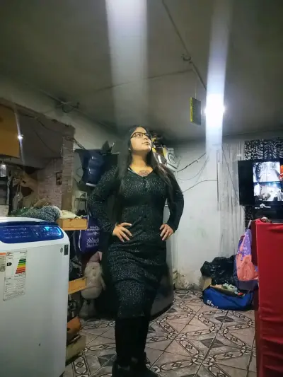 Vestidos largos ajustado al cuerpo talla L ala m - miniatura 2