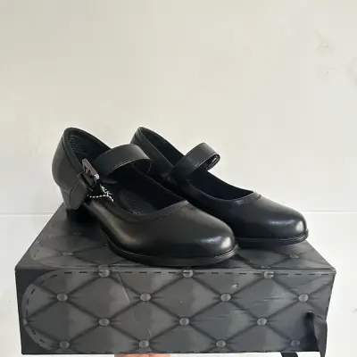 Zapatos negro con hebilla - miniatura 1
