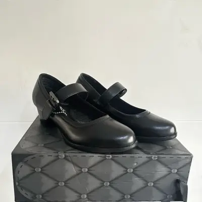 Zapatos negro con hebilla - miniatura 2