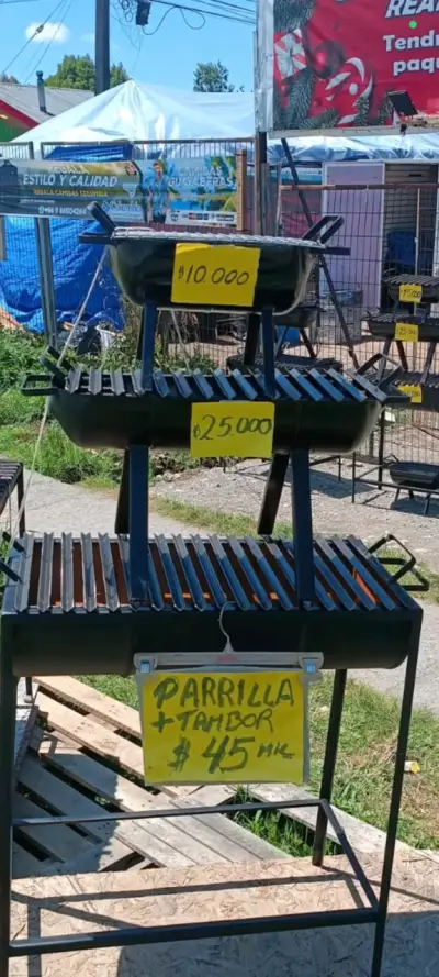 Parrilla de fierro para asados - miniatura 3