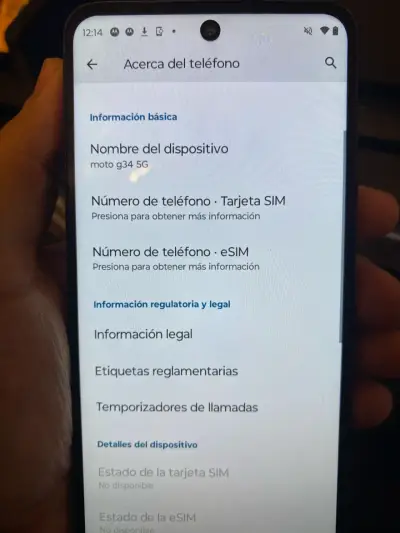 Celular Motorola Moto G34 5G - miniatura 4
