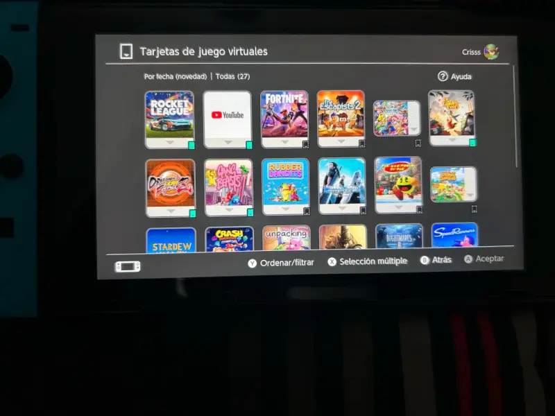 Consola Nintendo Switch con accesorios - 5