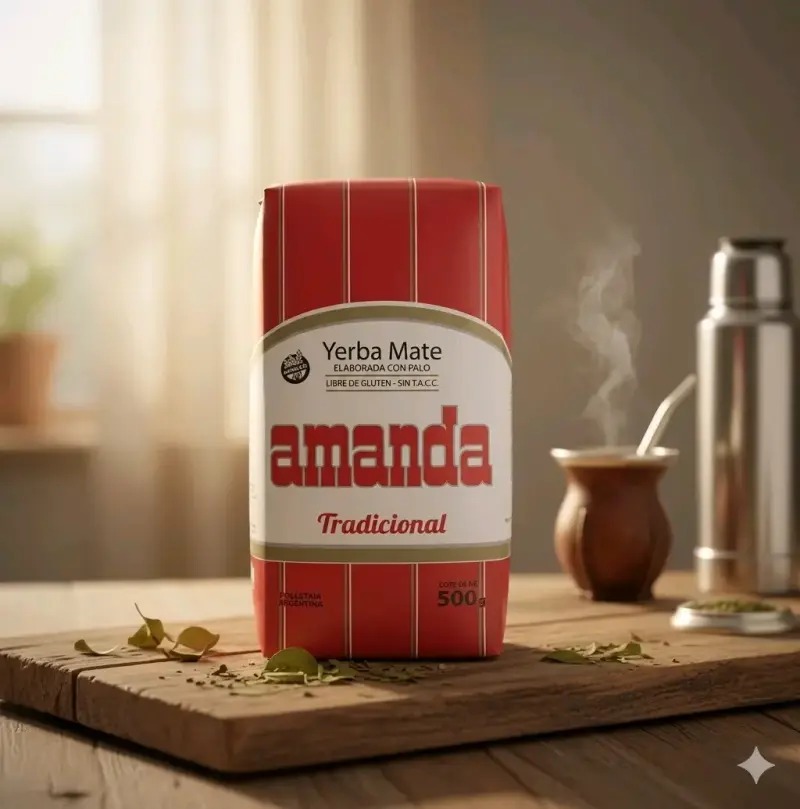 Yerba Mate Amanda Tradicional 500g