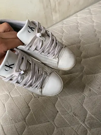 Zapatillas blancas Calvin Klein - miniatura 2