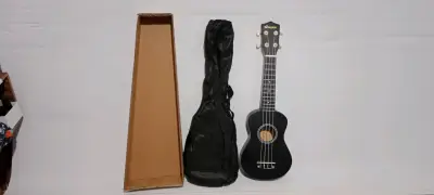 Ukulele negro Scorpion - miniatura 3