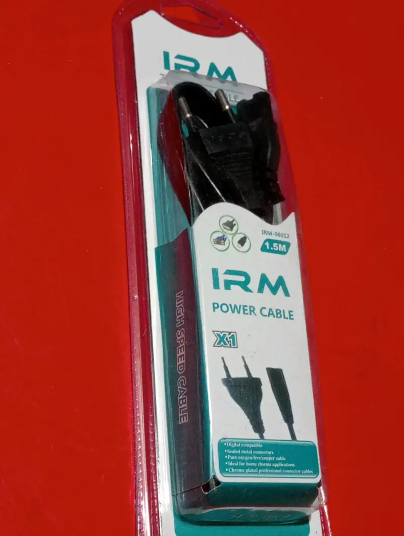 Cable de poder IRM 1.5M