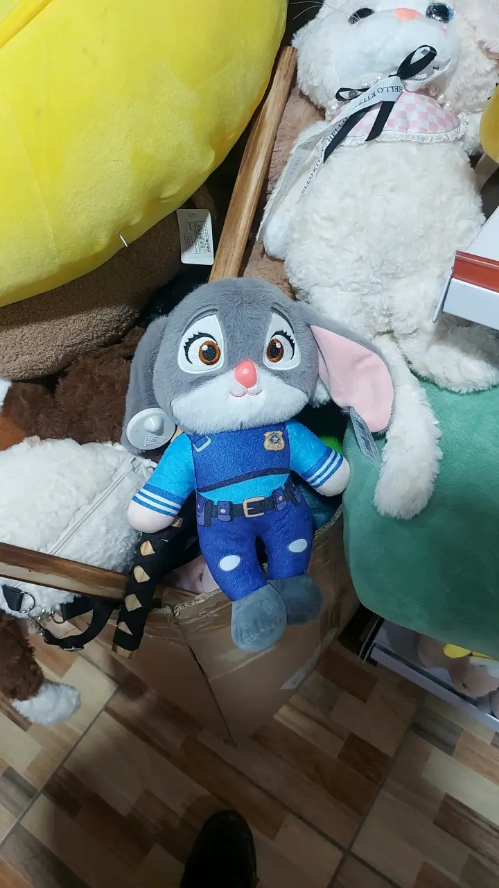 Peluche de zorro con uniforme - 2