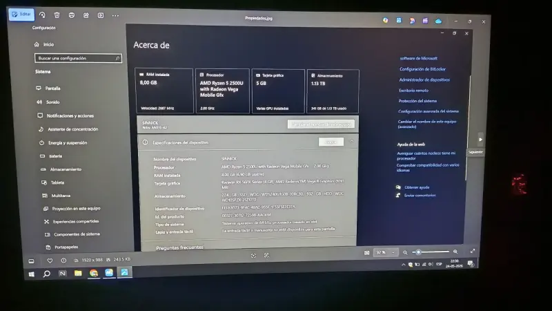 Laptop Acer Nitro 5 negra - 2