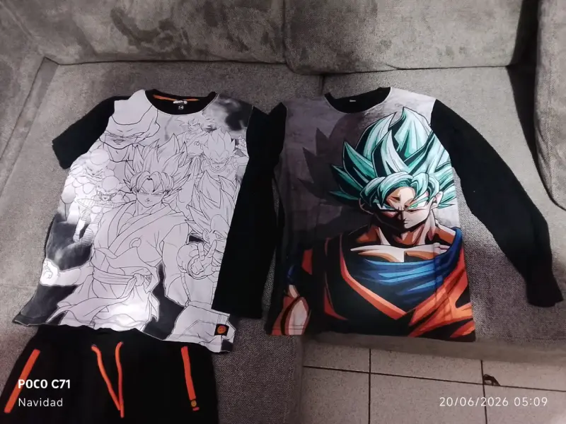 Poleras Dragon Ball impresas - 1