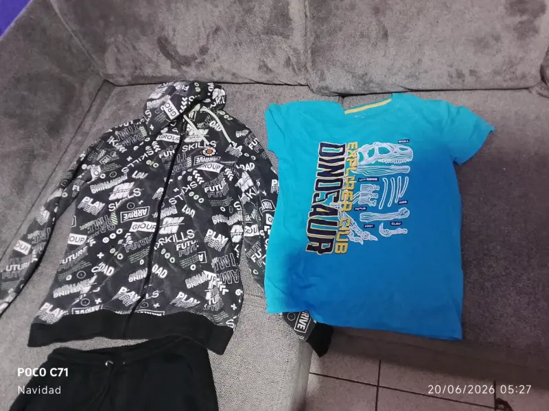 Conjunto deportivo infantil negro - 2