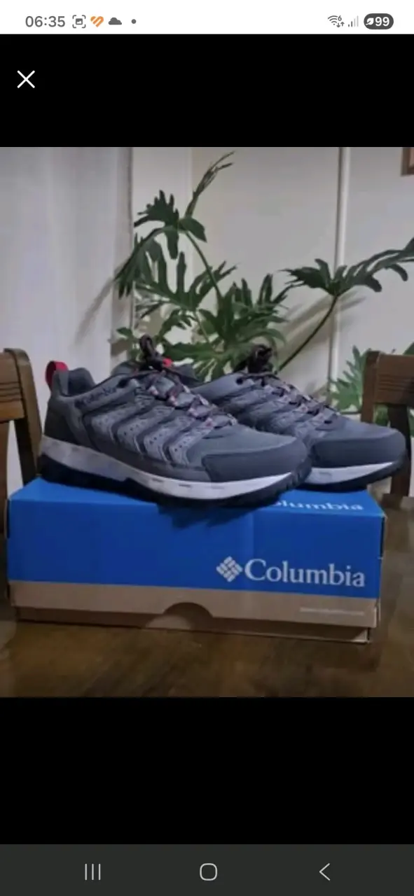 Zapatillas Columbia grises nuevas