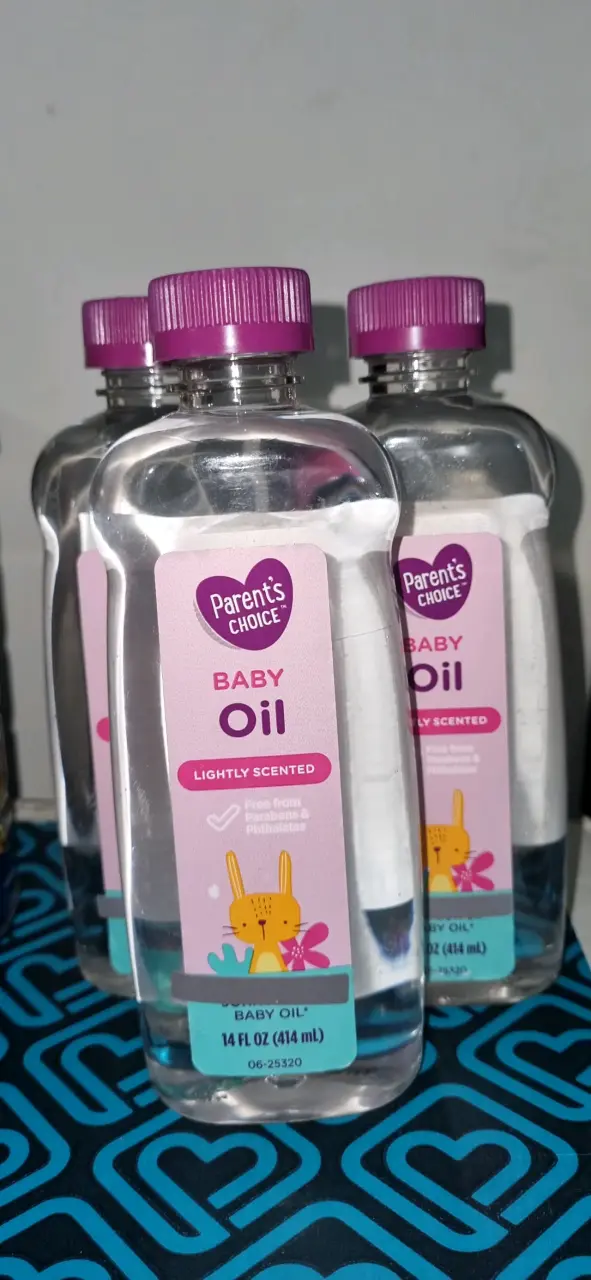 3 Aceites para bebé Parent's Choice