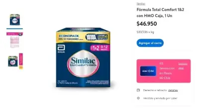 Fórmula Similac Total Comfort - miniatura 1