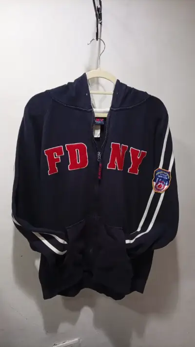 Polerón azul con capucha FDNY - miniatura 2