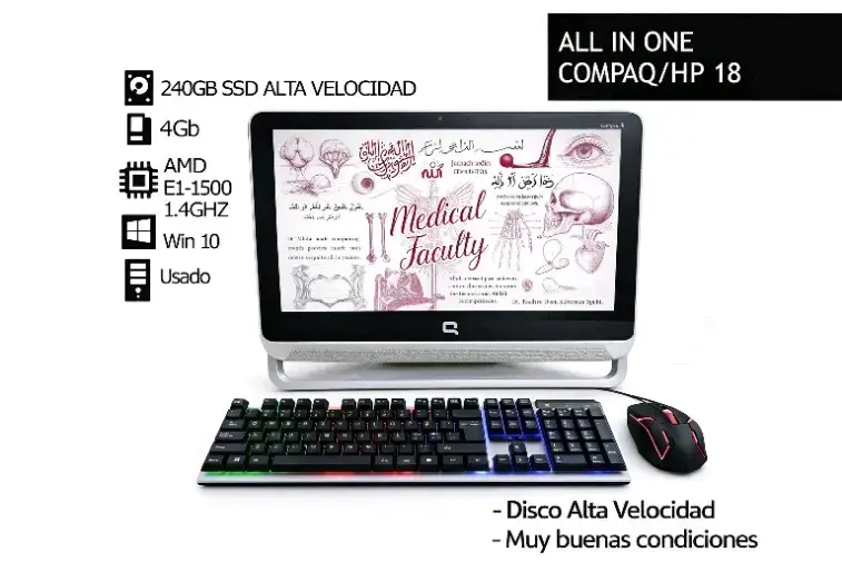 PC All in One Compaq HP 18