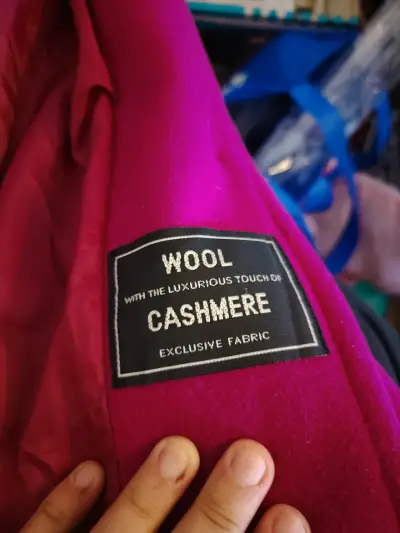 Chaquetón Premium Fucsia - 70% Lana Virgen - miniatura 3