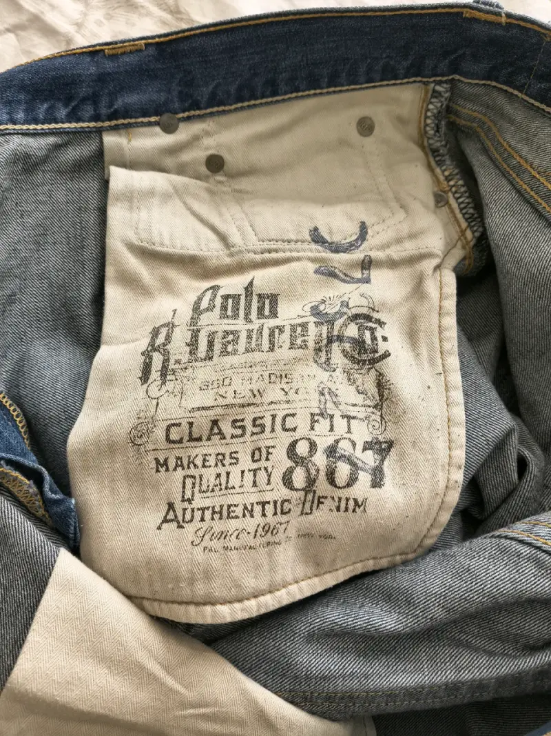 Jeans azul clásico, Polo hombre - 5