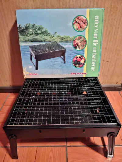 Parrilla portátil de acero - miniatura 1