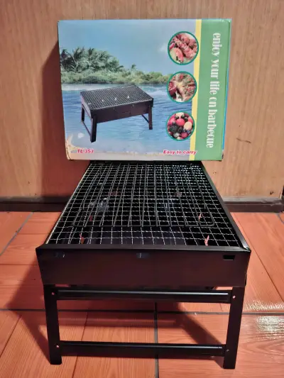 Parrilla portátil de acero - miniatura 2