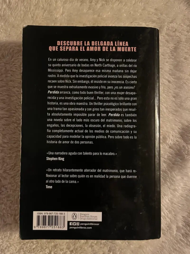 Libro Perdida de Gillian Flynn - 2