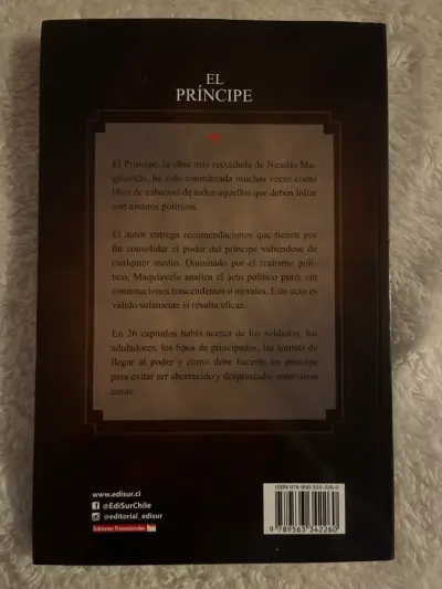 Libro "El Príncipe" de Maquiavelo - miniatura 2