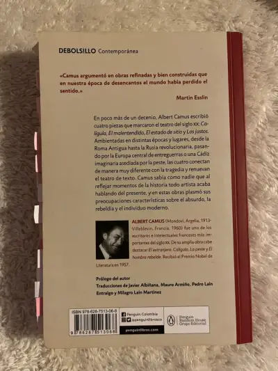Libro 'Teatro' de Albert Camus - miniatura 2