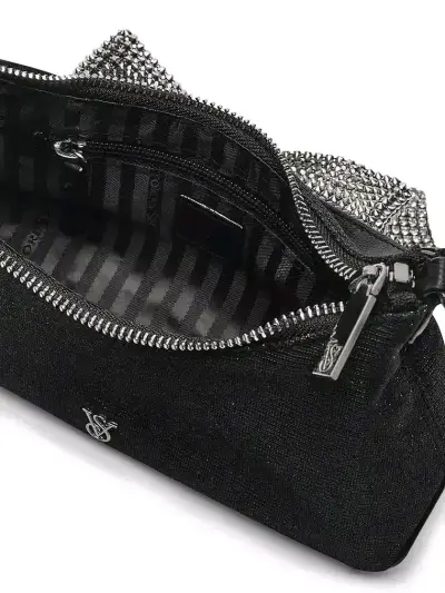Cartera negra Victoria Secret con asas brillantes - miniatura 3