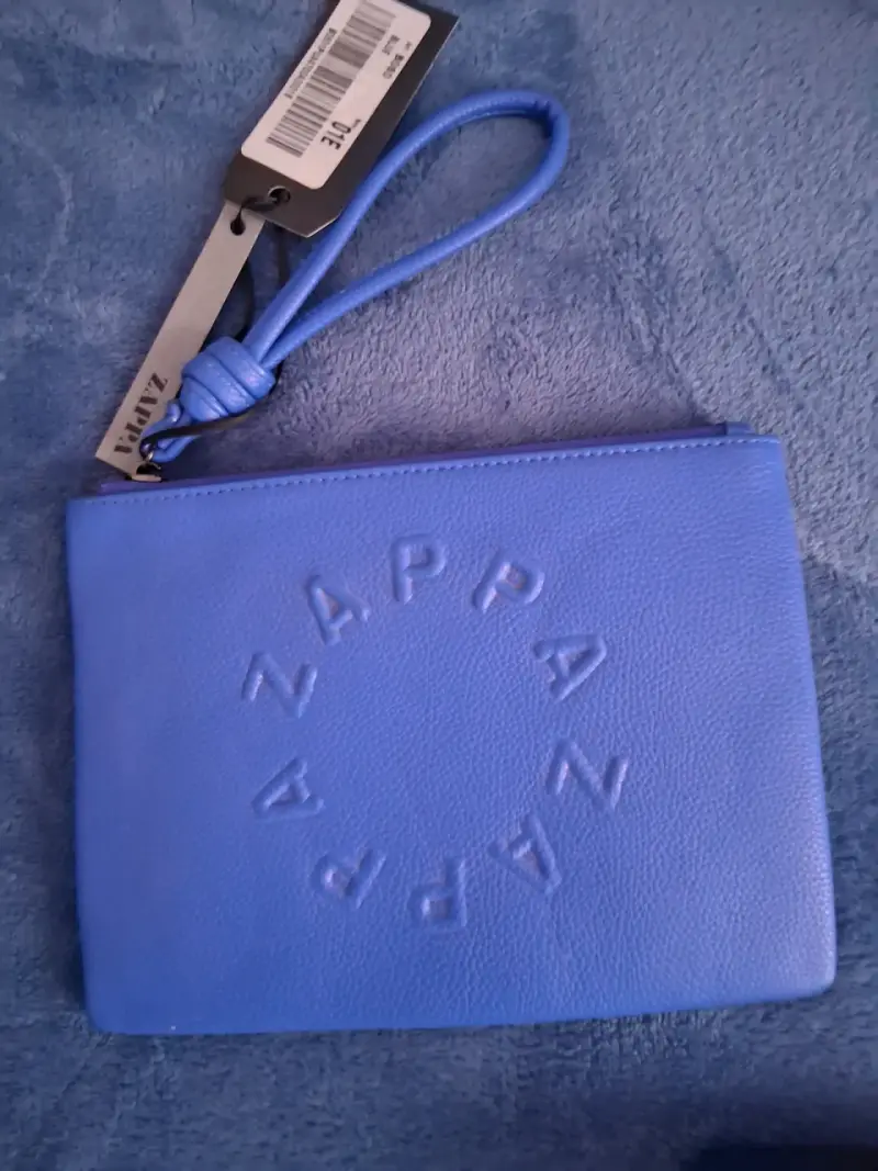 Cartera azul Zappa nueva