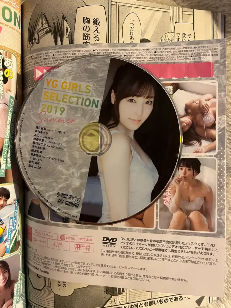 Revista japonesa Young Gangan - 3
