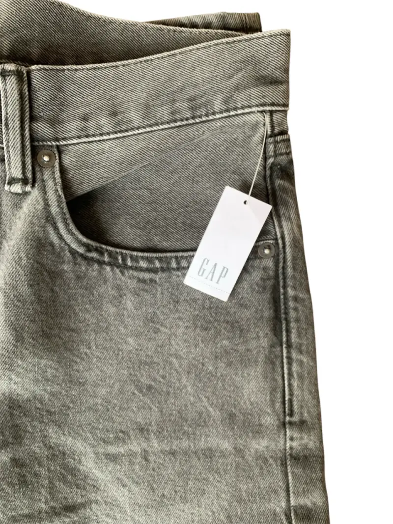 Jeans gris GAP nuevos baggie fit - 1