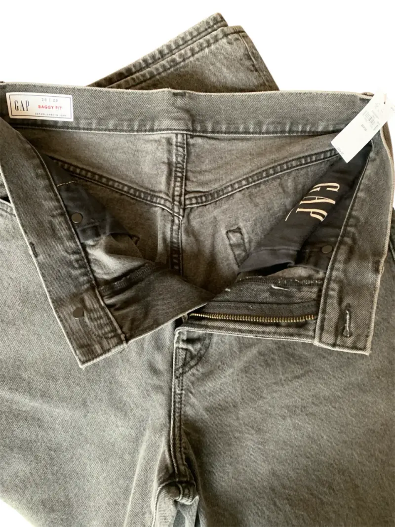 Jeans gris GAP nuevos baggie fit - 2