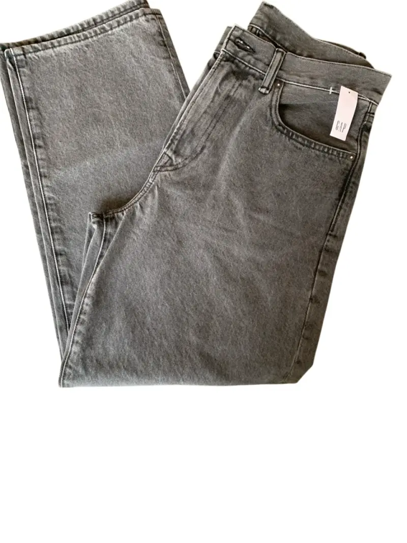 Jeans gris GAP nuevos baggie fit - 4