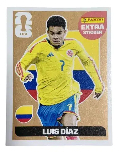 Extra sticker Luiz Diaz bronce - miniatura 1