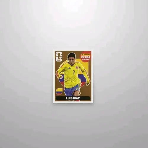 Extra sticker Luiz Diaz bronce - 2