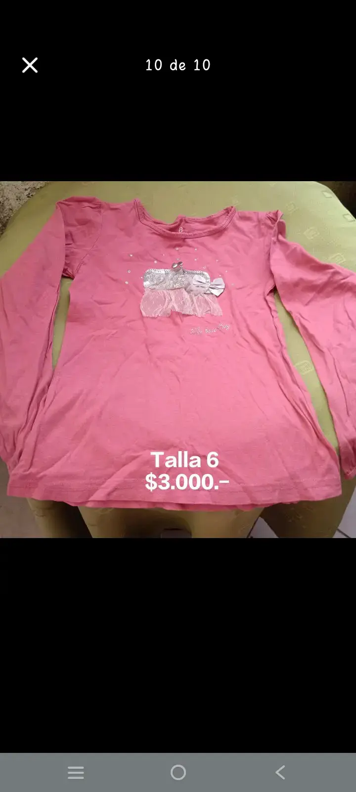 Ropa niña talla 6 - 3