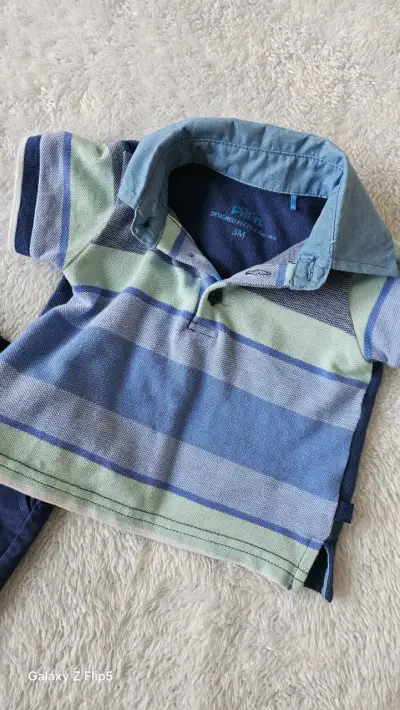 Conjunto infantil camisa y short - miniatura 2