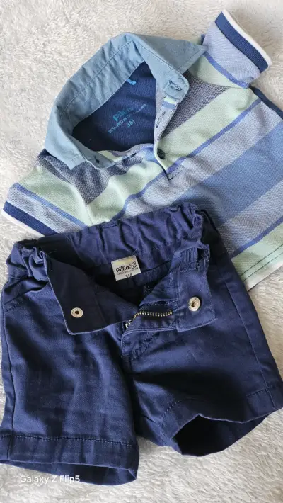Conjunto infantil camisa y short - miniatura 3