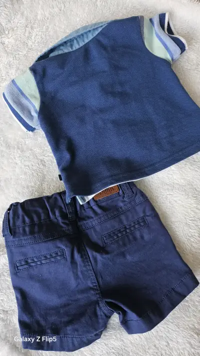 Conjunto infantil camisa y short - miniatura 4
